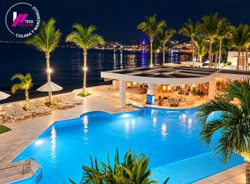 Departamento de 3 habitaciones, Manzanillo · Departamento a Orilla del Mar Condominio Porto Azul