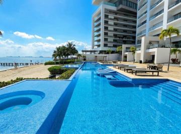 Departamento de 3 habitaciones, Benito Juárez · Exclusivo Departamento en Venta Frente Al Mar en Residencial La Playa