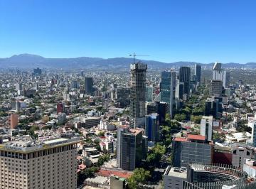 Departamento de 1 habitación, Cuauhtémoc · Piso 42 con Vista Panorámica a Paseo de La Reforma | Be Grand Reforma