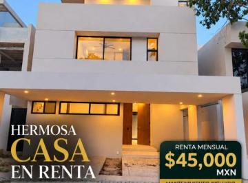 Casa de 4 habitaciones, Benito Juárez · Exclusiva Casa en Renta en Via Cumbres