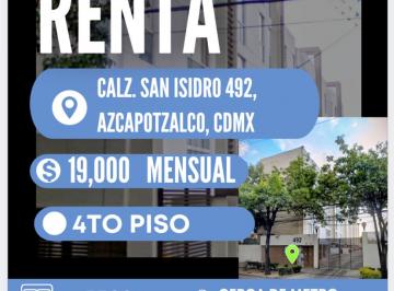Departamento de 2 habitaciones, Azcapotzalco · Renta Departamento Azcapotzalco 2 Recs