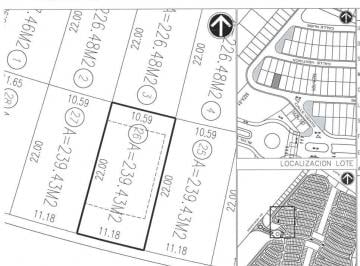 Terreno / Lote · 1m² · Terreno en Venta, 239.43 m², Excelente Ubicacion, Vía Cumbres, Av Huayacán, Cancún