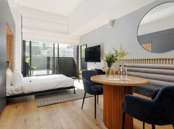 Departamento · 40m² · 1 Recámara · 1 Estacionamiento · Loft en Venta Amueblado con Balcón en Roma Norte, Cuauhtémoc