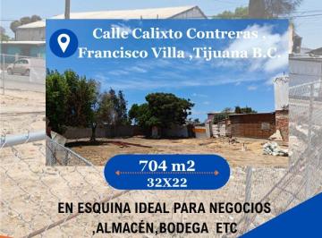 3780117ecd1f00c3fe7006d9c999d58673c9cd64840a728cc57b96f70c6b1766 · Terreno en Renta en Esquina Col Francisco Villa, Tijuana