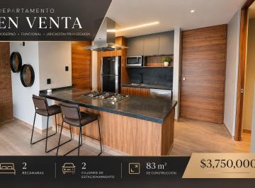 Departamento de 2 habitaciones, San Luis Potosí · Departamento en Venta de 2 Recámaras en El Pedregal San Luis Potosí