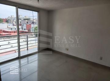 Departamento de 2 habitaciones, Benito Juárez · Renta de Casa en Condominio - Colonia del Valle Norte