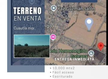 Terreno / Lote , Cuautla · Terreno de 10000 m² en Venta en Iztaccihuatl Cuautla Morelos