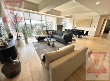 Departamento · 144m² · 3 Recámaras · 2 Estacionamientos · Departamento en Venta Al Sur Cdmx Cerca de San Ángel - 3 Recámaras, Balcón, Amenidades Premium