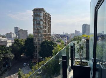 Departamento de 1 habitación, Cuauhtémoc · Studio/loft Amueblado en Roma Norte