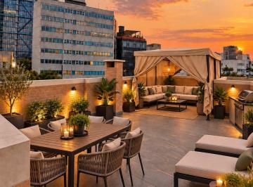 Departamento de 2 habitaciones, Cuauhtémoc · Penthouse en Roma Sur | 82 m² Roof Privado | Vista Al Wtc | 2 Estacionamientos |