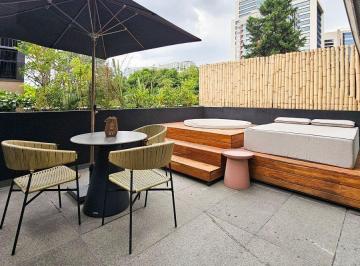 Departamento de 1 habitación, Miguel Hidalgo · Penthouse 1 Recámara Amueblado y Equipado con Terraza Privada y Jacuzzi | Polanco