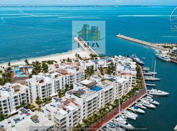 Departamento · 222m² · 2 Recámaras · 1 Estacionamiento · Beach Front Condos With Golf Course And Full Marina
