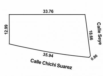 Terreno / Lote , Mérida · Terreno en Venta en Esquina en Vía Cholul Urbanizado y con Servicio Eléctrico