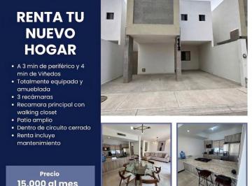 Casa de 3 habitaciones, Torreón · Casa Renta en Fracc El Fontanal