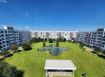 Departamento · 109m² · 1 Recámara · 2 Estacionamientos · Departamento Amueblado en Renta en Avaterra (Villa Panamericana) $21,000 Mant Inc