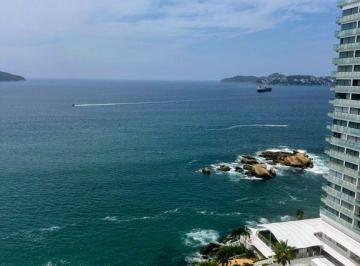 Departamento · 230m² · 3 Recámaras · 1 Estacionamiento · Departamento en Venta Frente Al Mar con Amplias Terrazas - Estrella del Mar, Acapulco