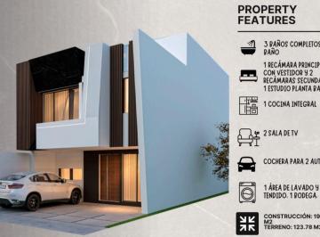 Casa de 3 habitaciones, San Andrés Cholula · Casa en Venta 3 Recamaras Santai Residencial San Andres Cholula