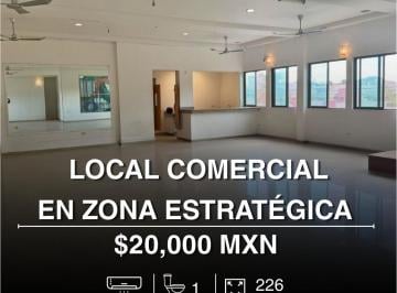 Local comercial · 226m² · 2 Estacionamientos · Local Comercial de 226 m² en Renta en Av Tules con Av, Kabah, Cancún