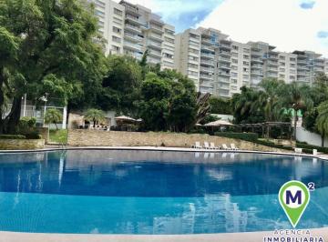 Departamento de 3 habitaciones, Cuernavaca · Depto Amueblado en Resid. Altitud con Vigilancia y Alberca, a 2 Min de Plaza Cuernavaca y Walmart