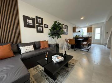 Sala de casa de tres niveles - Modelo Citrino.jpg · Casa en Venta en Tecámac de Felipe Villanueva Centro