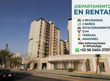 Departamento de 2 habitaciones, Guadalajara · Acervo Central (Frente Al Panteón Mezquitan)