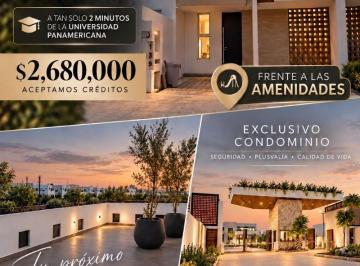 Casa en condominio de 3 habitaciones, Aguascalientes · Casa en Venta en Condominio Reserva San Matias I Frente a Las Amenidades I 3 Recamaras I 3.5 Baños