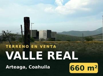 Terreno / Lote , Arteaga · Terreno en Venta en Valle Real, Arteaga | 660 m² | Uso de Suelo Habitacional