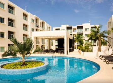 Departamento de 2 habitaciones, Benito Juárez · Departamento Amueblado en Renta – Long Island Springs Ubicado en Planta Baja