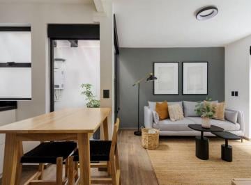 Departamento de 1 habitación, Cuauhtémoc · Roma Norte Venta Departamento en Planta Pb Remodelado, Amueblado Ideal Para Renta Temporal