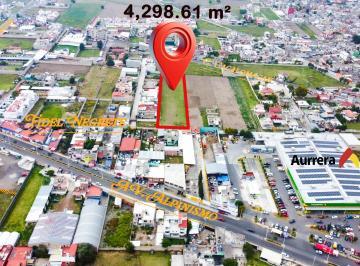 Terreno comercial , Toluca · Land For Sale - Toluca, Mexico - 4,180 m² (44,993 Sq Ft) Behind Bodega Aurrera