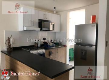Departamento · 59m² · 2 Recámaras · 1 Estacionamiento · Departamento en Renta en Gustavo Madero, Nueva Atzacoalco Rt 27 - 1007.