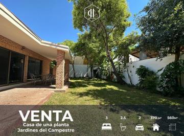 1 · Venta | Casa de Una Planta en Jardines del Campestre