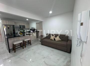 Departamento · 44m² · 1 Recámara · 1 Estacionamiento · Departamento Semi Amueblado de 1 Recámara con Terraza en Renta en Coyoacán