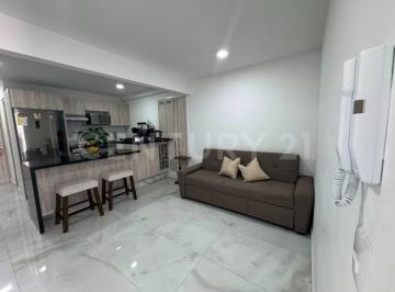 Departamento · 44m² · 1 Recámara · 1 Estacionamiento · Departamento Semi Amueblado de 1 Recámara con Terraza en Renta en Coyoacán