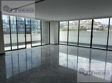 Departamento · 242m² · 3 Recámaras · 2 Estacionamientos · Departamento en Renta, Interlomas Excelente a Estrenar con Acabados de Lujo, Iluminado y Terraza