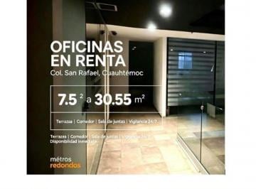 Oficina , Cuauhtémoc · Oficinas en Renta