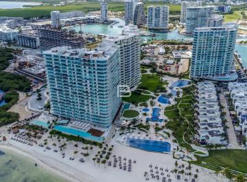 Departamento · 345m² · 4 Recámaras · 2 Estacionamientos · Sls Hotel y Residences Departamento en Venta en Puerto Cancun