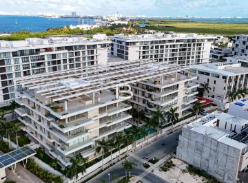 Departamento · 176m² · 3 Recámaras · 2 Estacionamientos · Departamento en Alba Puerto Cancún con Vista a La Marina