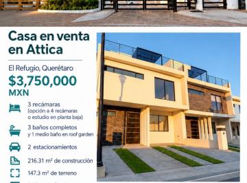 Casa en condominio de 4 habitaciones, Querétaro · Casa en Venta