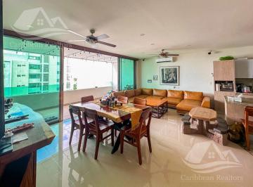 Departamento · 170m² · 3 Recámaras · 2 Estacionamientos · Departamento en Venta en Aqua Cancun