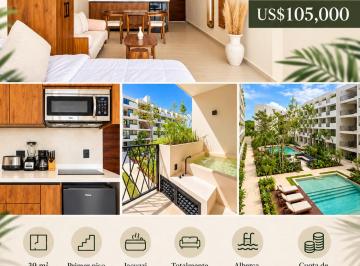 Departamento , Tulum · For Sale — Furnished Studio With Private Jacuzzi | Tulum