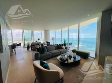 Departamento · 337m² · 4 Recámaras · 2 Estacionamientos · Departamento en Venta en Sls Puerto Cancun