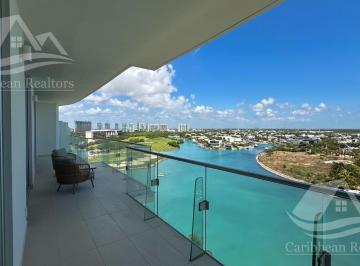 Departamento · 197m² · 3 Recámaras · Departamento en Venta en Sls Marina Beach Puerto Cancun