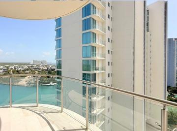 Departamento · 311m² · 4 Recámaras · 2 Estacionamientos · Departamento en Renta, Sls Bahía Beach, Puerto Cancún