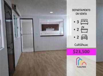 Departamento · 115m² · 3 Recámaras · 2 Estacionamientos · Renta de Departamento en Tlalpan Zona de Hospitales