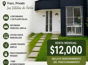 Casa de 4 habitaciones, Fortín · Fortin de Las Flores Centro