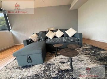Departamento · 320m² · 4 Recámaras · 1 Estacionamiento · Departamento Amueblado en Renta en Polanco, Miguel Hidalgo Jl 27 - 991.
