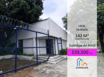 Local comercial · 200m² · 2 Estacionamientos · Excelente Local en Renta Guadalupe del Moral.