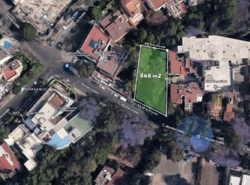 84c7fc1a02af6ef0fe3b25f39684910e78e26a630b69a6a3df786945480aab45 · Terreno en Venta Montes Urales, Lomas de Chapultepec. Uso de Suelo, 868 m²