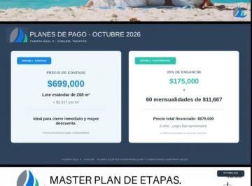 Terreno / Lote , Progreso · Terrenos en Venta en Chelem Yucatán, (2)